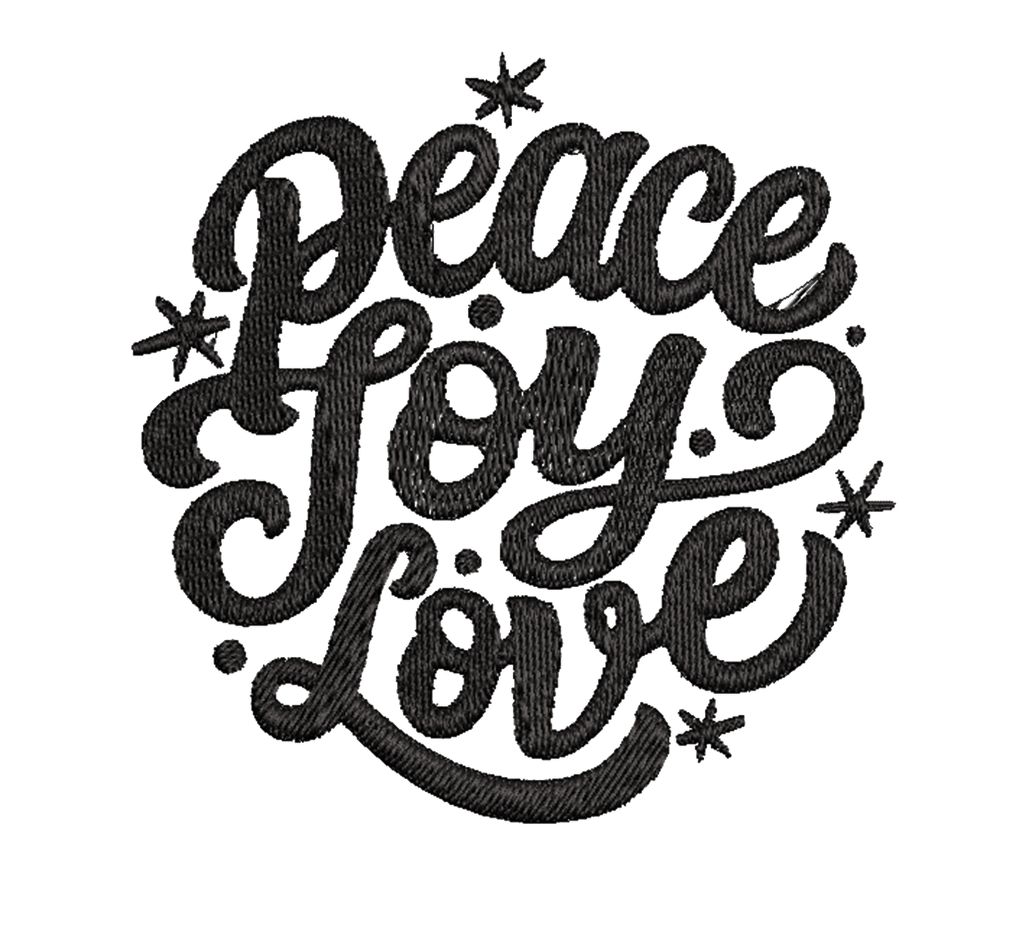'Peace, Joy, Love' Unisex T-Shirt