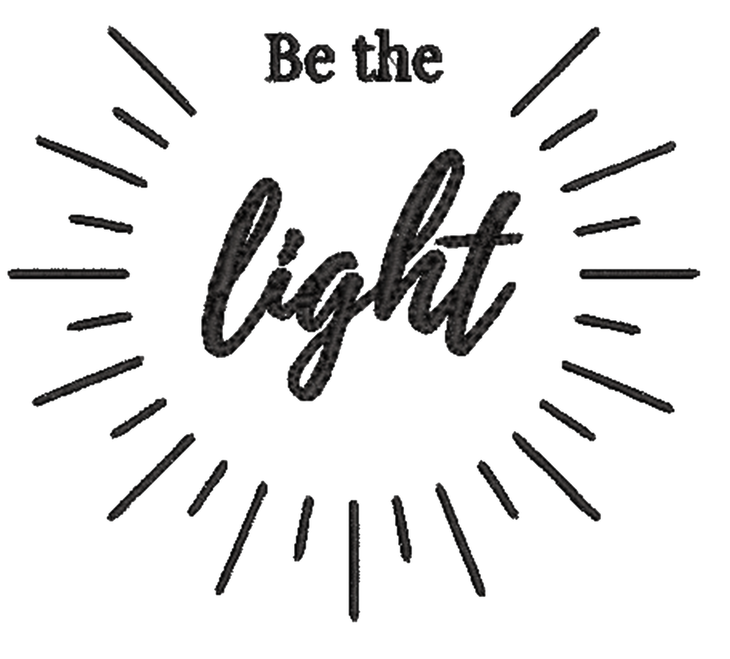 'Be the light' Unisex T-Shirt V1