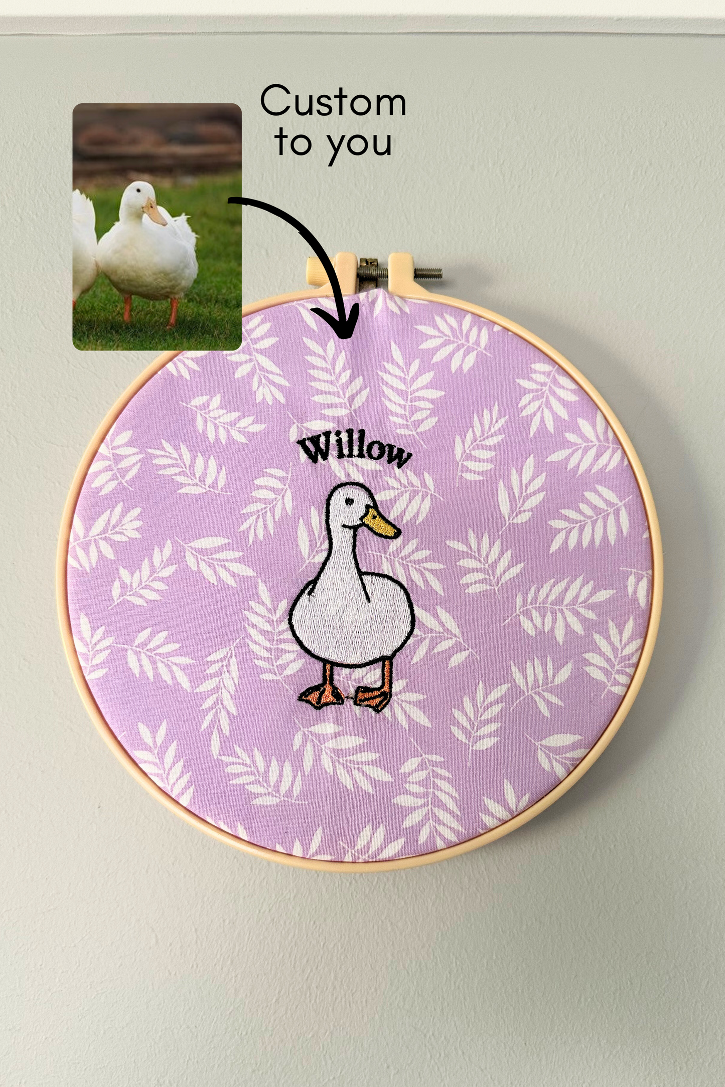 Custom Embroidery Hoop