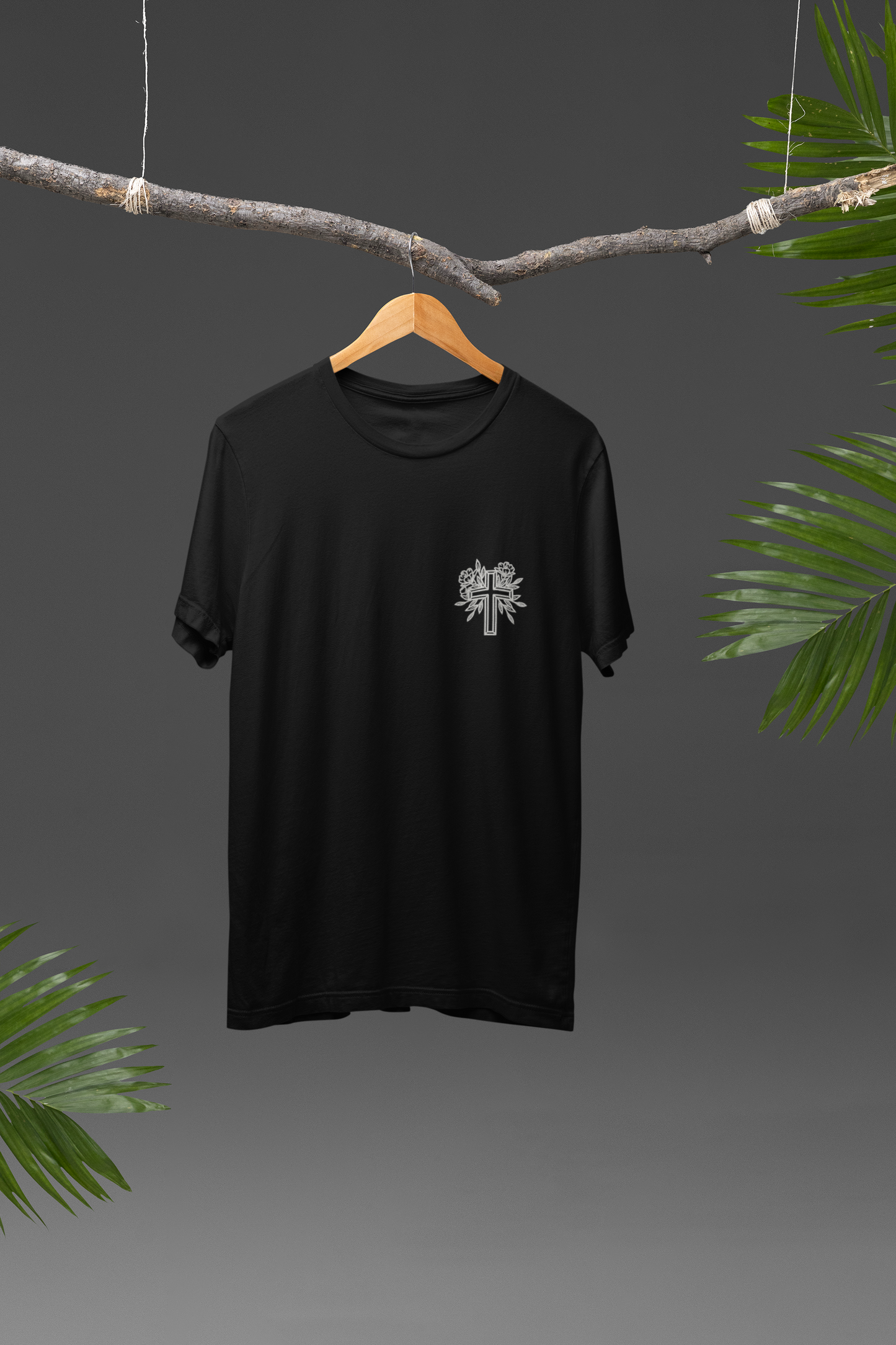 'Flower Cross' Unisex T-Shirt