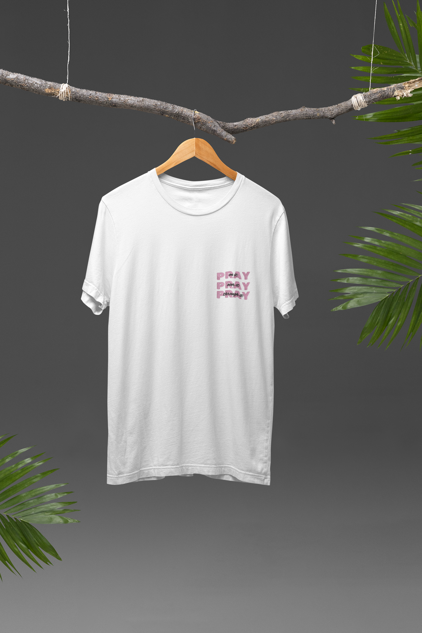 'Pray x3' Unisex T-Shirt