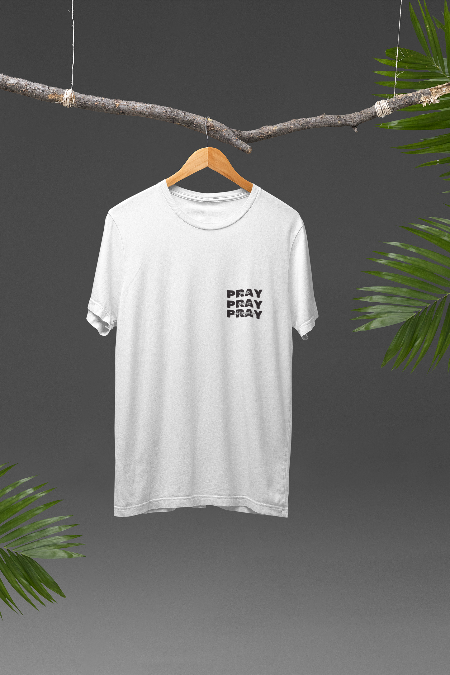 'Pray x3' Unisex T-Shirt