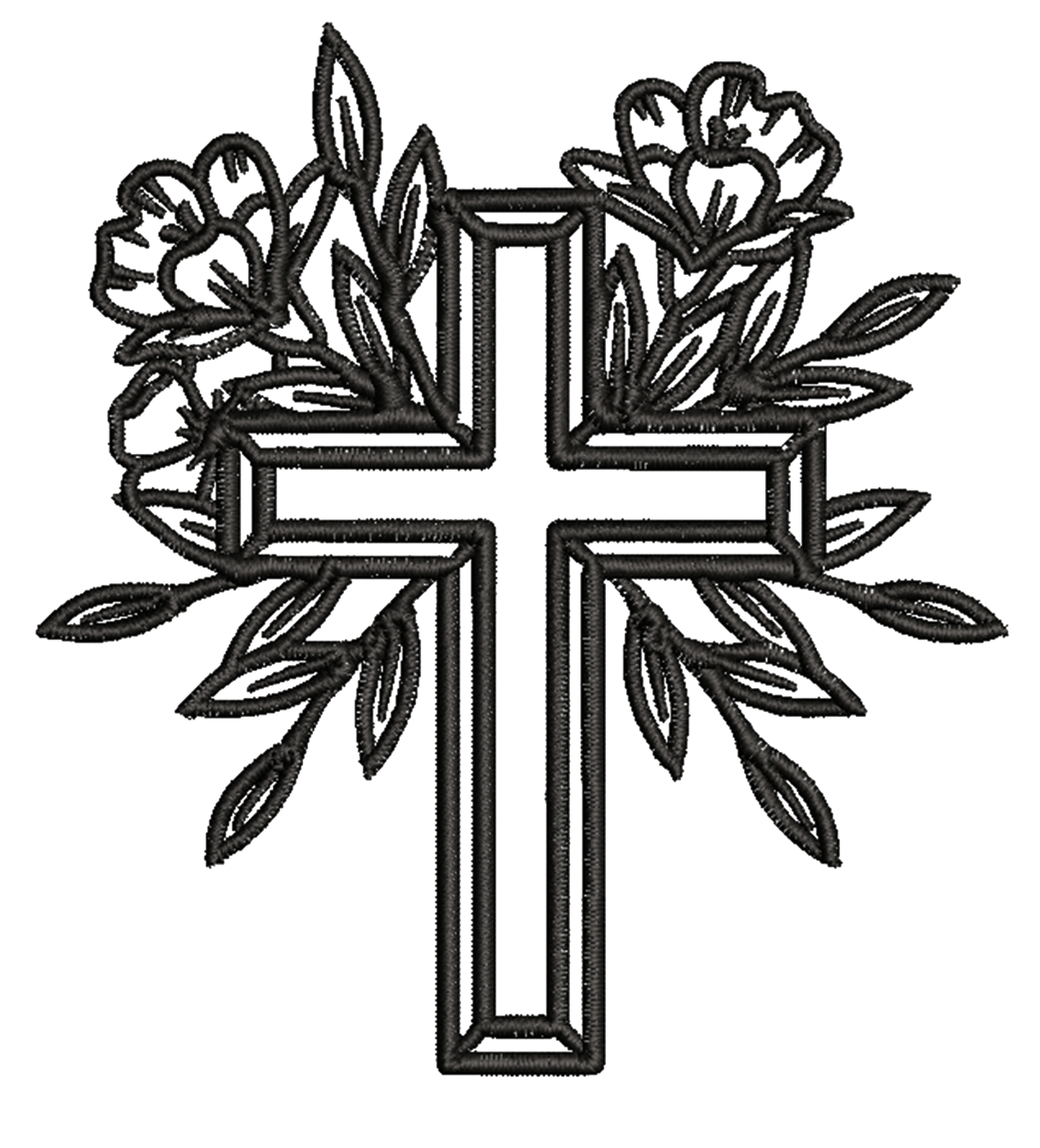 'Flower Cross' Unisex T-Shirt
