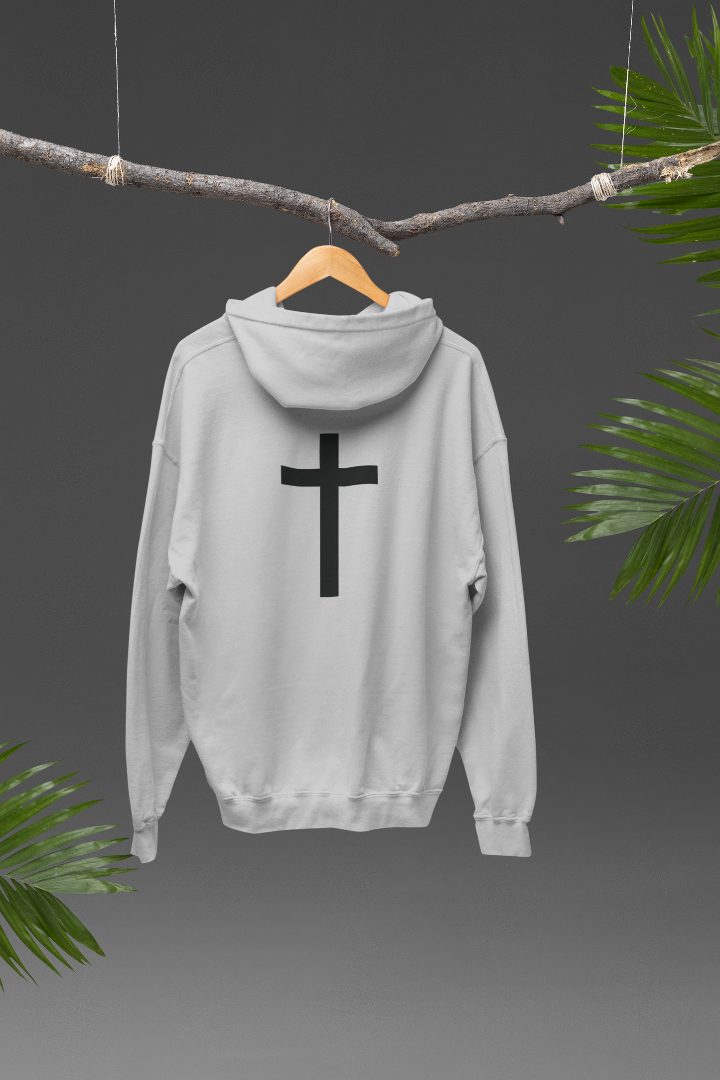 Solid Cross Unisex Hoodie